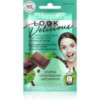 Eveline Cosmetics Eveline Cosmetics Look Delicious Mint & Chocolate hidratáló kisimító maszk csokoládéval 10 ml