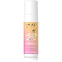 Eveline Cosmetics Eveline Cosmetics My Beauty Elixir Peach Matt bőrvilágosító tisztító hab száraz és érzékeny bőrre 150 ml