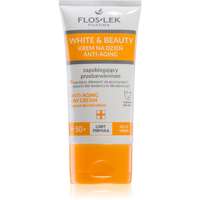 FlosLek Pharma FlosLek Pharma White & Beauty nappali krém a pigmentfoltok ellen SPF 50+ 30 ml