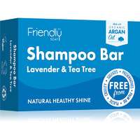 Friendly Soap Friendly Soap Natural Shampoo Bar Lavender and Tea Tree természetes szappan hajra 95 g