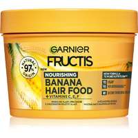 Garnier Garnier Fructis Banana Hair Food tápláló hajpakolás száraz hajra 390 ml