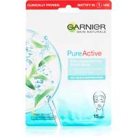 Garnier Garnier Skin Naturals Pure Active szövet arcmaszk tisztító hatással 28 g