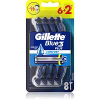 Gillette Gillette Blue 3 Comfort eldobható borotvák 8 db