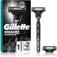 Gillette Gillette Mach3 Charcoal borotva + tartalék pengék 2 db