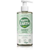 Happy Earth Happy Earth 100% Natural Bath & Wash Gel for Baby & Kids tusfürdő gél 300 ml