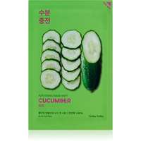 Holika Holika Holika Holika Pure Essence Cucumber arcmaszk nyugtató hatással Érzékeny, bőrpírra hajlamos bőrre 23 ml