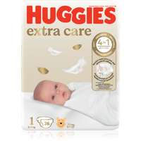 Huggies Huggies Extra Care Size 1 eldobható pelenkák 2-5 kg 26 db