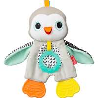 Infantino Infantino Cuddly Teether Penguin plüss játék rágókával 1 db