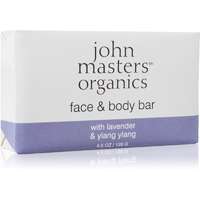 John Masters Organics John Masters Organics Lavender & Ylang Ylang hidratáló szappan arcra és testre 128 g