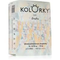 Kolorky Kolorky Day Brushes eldobható ÖKO pelenkák XL méret 12-16 Kg 17 db