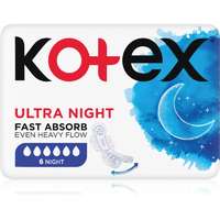 Kotex Kotex Ultra Night egészségügyi betétek 6 db
