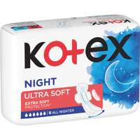 Kotex Kotex Ultra Soft Night egészségügyi betétek 6 db