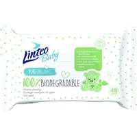 Linteo Linteo Baby 100% Biodegradable finom nedves törlőkendők gyermekeknek 48 db