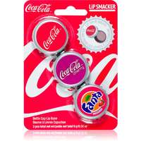 Lip Smacker Lip Smacker Coca Cola ajakbalzsam 3 db illatok Original, Cherry & Fanta 9 g