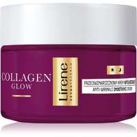 Lirene Lirene Collagen Glow 50+ tápláló fiatalító krém az arc kontúr vonalainak feszesítésére 50 ml