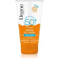 Lirene Lirene Sun Kids ápoló arckrém vízálló gyermekeknek 50 ml