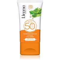Lirene Lirene Sun care védő nappali emulzió az arcra és dekoltázsra aloe vera spf 50 50 ml
