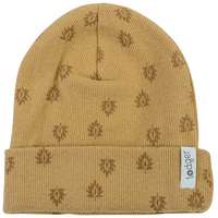 Lodger Lodger Beanie Print Rib 1-2 years babasapka Honey 1 db