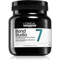 L’Oréal Professionnel L’Oréal Professionnel Blond Studio Platinium Plus élénkítő krém a természetes vagy a festett hajra 500 g
