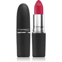 MAC Cosmetics MAC Cosmetics Powder Kiss Lipstick mattító rúzs árnyalat Shocking Revelation 3 g