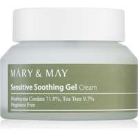 MARY & MAY MARY & MAY Sensitive Soothing Gel Cream gyengéd és hidratáló géles krém az érzékeny bőr megnyugtatásához és erősítéséhez 70 g