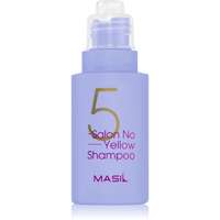 MASIL MASIL 5 Salon No Yellow lila sampon semlegesíti a sárgás tónusokat 50 ml
