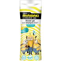 Minions Minions The Rise of Gru tusfürdő gél és sampon 2 in 1 gyermekeknek 3y+ Banana 300 ml