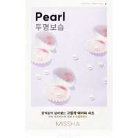 Missha Missha Airy Fit Pearl hidratáló és élénkítő arcmaszk 19 g