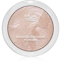 MUA Makeup Academy MUA Makeup Academy Shimmer kompakt púderes élénkítő arcra árnyalat Pink Shimmer 8 g