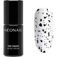 NeoNail NEONAIL Top Crush fedőlakk UV/LED-es lámpákhoz árnyalat Black Gloss 7,2 ml