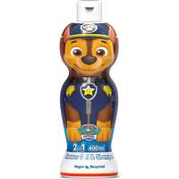 Nickelodeon Nickelodeon Paw Patrol Shower Gel & Shampoo tusfürdő gél és sampon 2 in 1 gyermekeknek Chase 400 ml