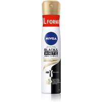 Nivea Nivea Black & White Invisible Silky Smooth izzadásgátló spray hölgyeknek 200 ml