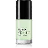 NOBEA NOBEA Day-to-Day Gel-like Nail Polish körömlakk géles hatással árnyalat 6 ml