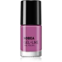 NOBEA NOBEA Day-to-Day Gel-like Nail Polish körömlakk géles hatással árnyalat #N70 Pink orchid 6 ml
