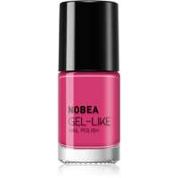 NOBEA NOBEA Day-to-Day Gel-like Nail Polish körömlakk géles hatással árnyalat #N71 Pink blossom 6 ml