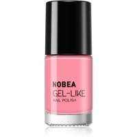 NOBEA NOBEA Day-to-Day Gel-like Nail Polish körömlakk géles hatással árnyalat Pink rosé #N02 6 ml