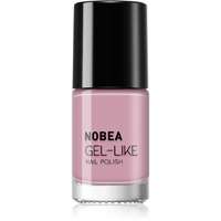 NOBEA NOBEA Day-to-Day Gel-like Nail Polish körömlakk géles hatással árnyalat Old style pink #N50 6 ml