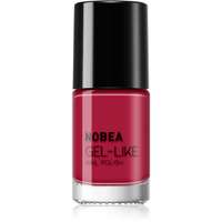 NOBEA NOBEA Day-to-Day Gel-like Nail Polish körömlakk géles hatással árnyalat Red passion #N56 6 ml