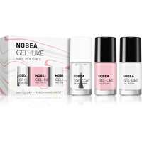 NOBEA NOBEA Day-to-Day Coffee Time Set körömlakk szett French manicure set