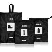 Notino Notino Travel Collection Set of bags for shoes & laundry cipő-, folyadék- és szennyestartó utazáshoz 3 db