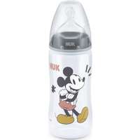 NUK NUK First Choice Mickey Mouse cumisüveg Grey 300 ml