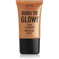 NYX Professional Makeup NYX Professional Makeup Born To Glow folyékony bőrélénkítő árnyalat 03 Pure Gold 18 ml