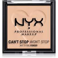 NYX Professional Makeup NYX Professional Makeup Can't Stop Won't Stop Mattifying Powder mattító púder árnyalat 03 Light Medium 6 g