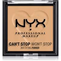 NYX Professional Makeup NYX Professional Makeup Can't Stop Won't Stop Mattifying Powder mattító púder árnyalat 05 Golden 6 g