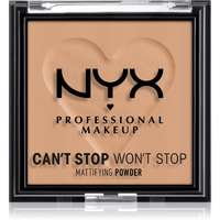 NYX Professional Makeup NYX Professional Makeup Can't Stop Won't Stop Mattifying Powder mattító púder árnyalat 06 Tan 6 g
