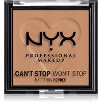 NYX Professional Makeup NYX Professional Makeup Can't Stop Won't Stop Mattifying Powder mattító púder árnyalat 07 Caramel 6 g
