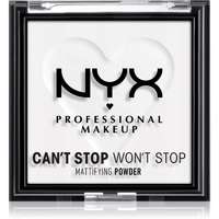 NYX Professional Makeup NYX Professional Makeup Can't Stop Won't Stop Mattifying Powder mattító púder árnyalat 11 Bright Translucent 6 g