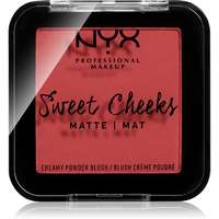 NYX Professional Makeup NYX Professional Makeup Sweet Cheeks Blush Matte arcpirosító árnyalat CITRINE ROSE 5 g