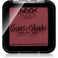 NYX Professional Makeup NYX Professional Makeup Sweet Cheeks Blush Matte arcpirosító árnyalat BANG BANG 5 g