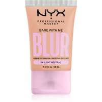 NYX Professional Makeup NYX Professional Makeup Bare With Me Blur Tint hidratáló alapozó árnyalat 04 Light Neutral 30 ml